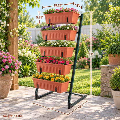 5-Tier Vertical Raised Garden Planter