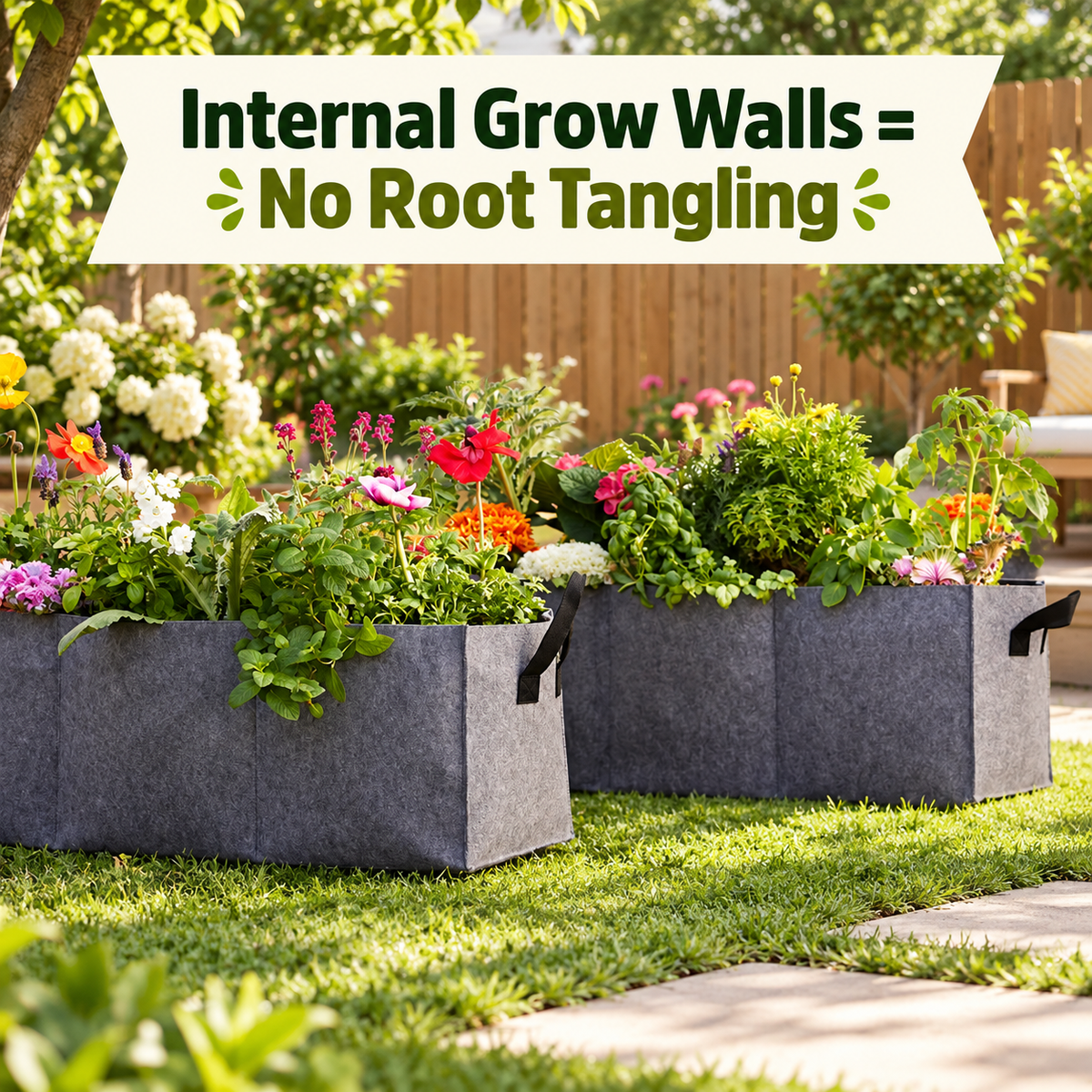Fabric Raised Garden Bed Planter