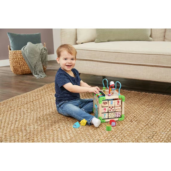 Touch & Learn Wooden Activity Cube