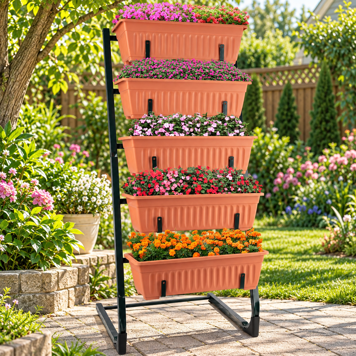5-Tier Vertical Raised Garden Planter